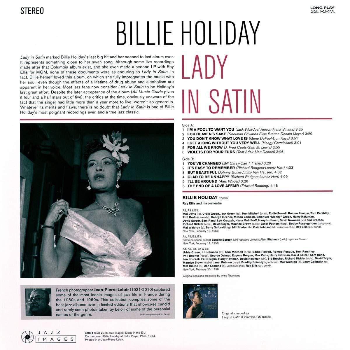 Billie Holiday - Lady In Satin (Limited Deluxe Edition, Remastered, 180 Gram) (LP) - Joco Records