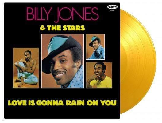 Billy Jones & The Stars - Love Is Gonna Rain On You (50th Anniversary Edition, Translucent Yellow Vinyl, Import) (LP) - Joco Records