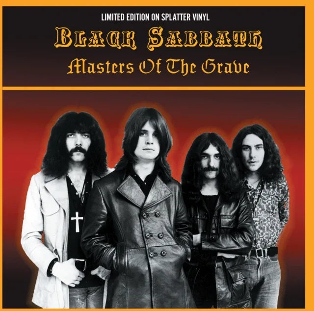 Black Sabbath - Masters Of The Grave: Asbury Park 1975 (Broadcast Import, Splatter Vinyl) (LP)