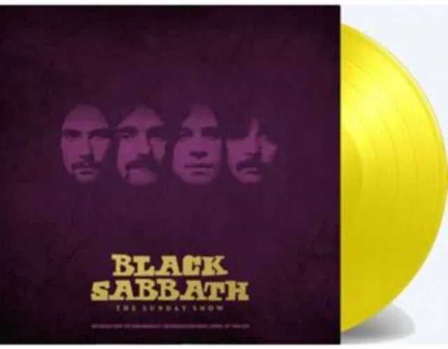 Black Sabbath - The Sunday Show: BBC Broadcasting House, London 1970 (Limited Edition Import, Yellow Vinyl) (LP) - Joco Records