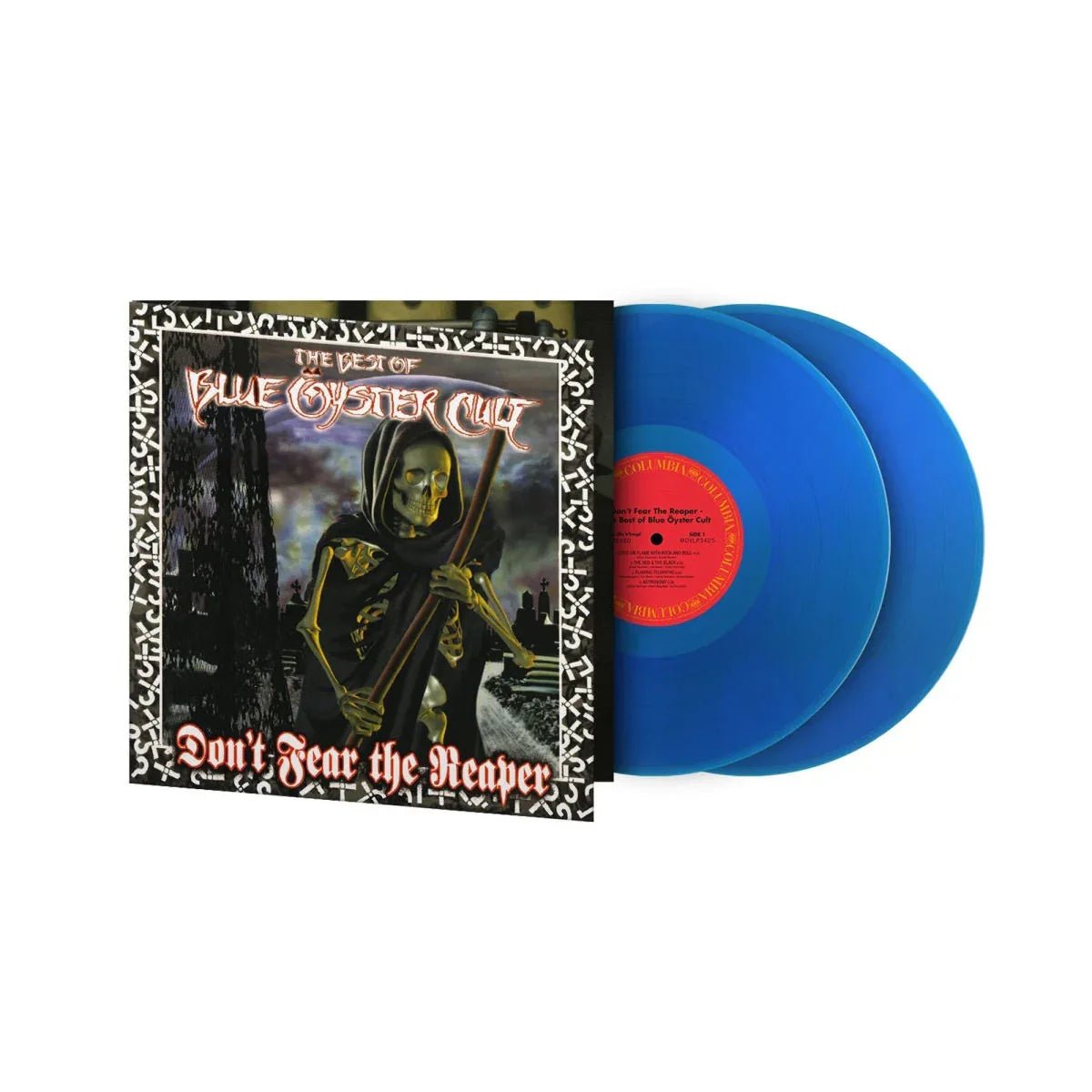 Blue Oyster Cult - Don't Fear The Reaper: The Best Of Blue Oyster Cult (Limited Edition Import, Blue Vinyl) (2 LP) - Joco Records