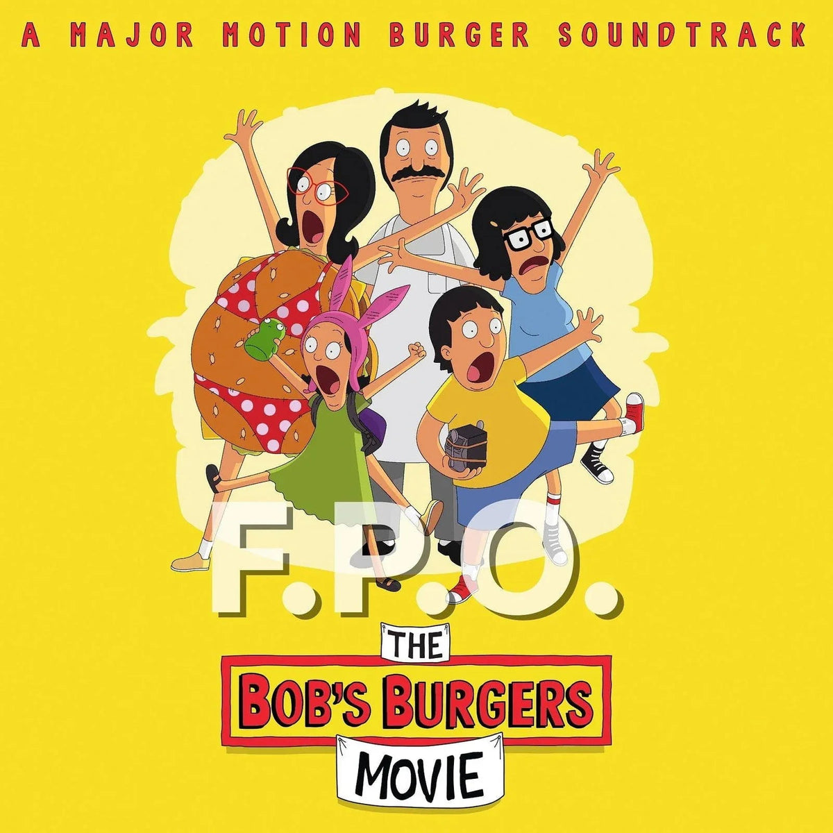 Bob's Burgers - Music From The Bob's Burgers Movie (Yellow Vinyl) (LP) - Joco Records