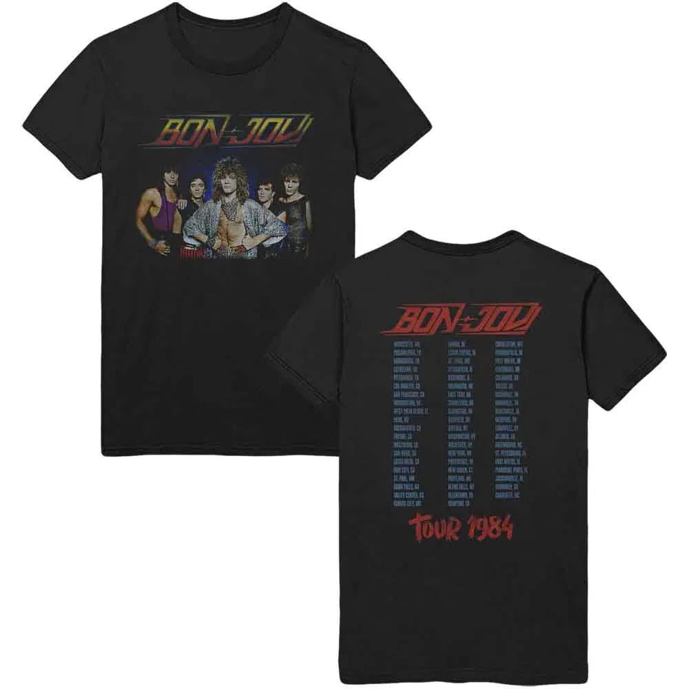 Bon Jovi - Tour '84 (T-Shirt) - Joco Records