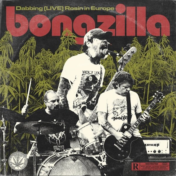 Bongzilla - Dabbing (Live) Rosin In Europe (Limited Edition, Red Vinyl) (LP) - Joco Records