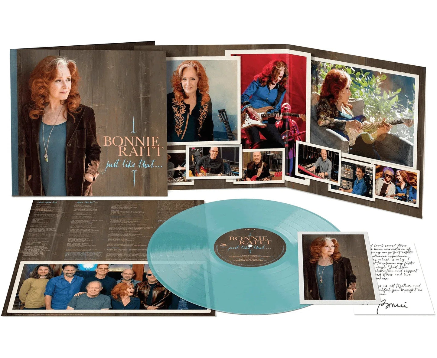 Bonnie Raitt - Just Like That... (Indie Exclusive, Teal Vinyl) (LP) - Joco Records