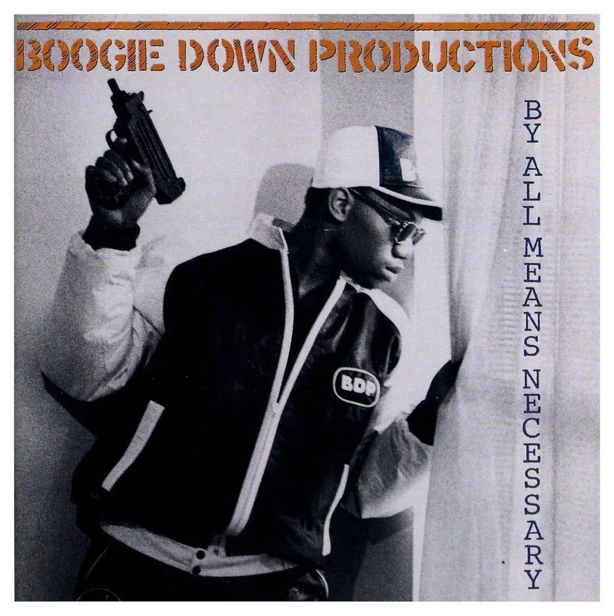 Boogie Down Productions - By All Means Necessary (Limited Edition, Orange Vinyl) (LP) - Joco Records