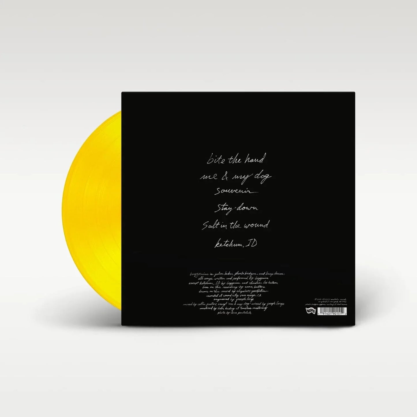 boygenius - boygenius (5th Anniversary Edition, Yellow Vinyl) (LP) - Joco Records