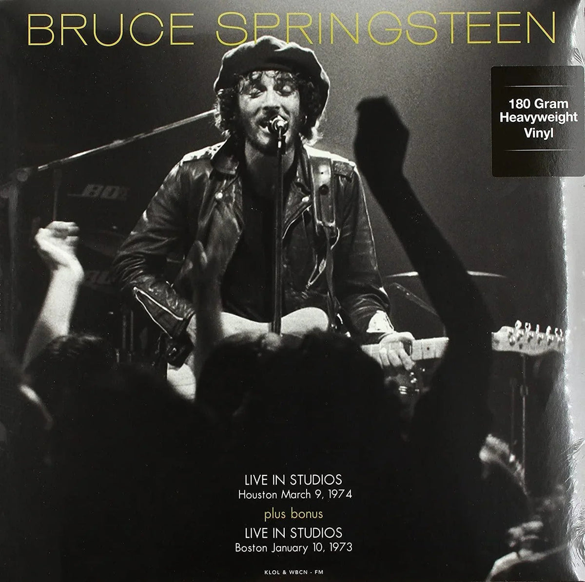 Bruce Springsteen - Fm Studios Live In Houston Sept 3rd 1974 & In Boston Oct 1st 1973 (Red Vinyl) (LP) - Joco Records