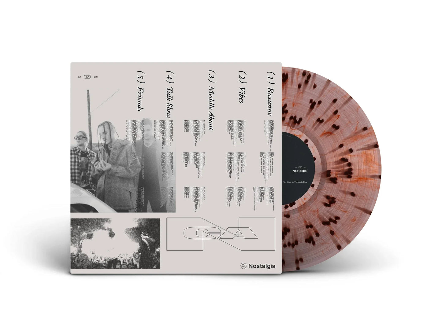 Chase Atlantic - Nostalgia (Translucent Orange/Brown Splatter 12" EP)