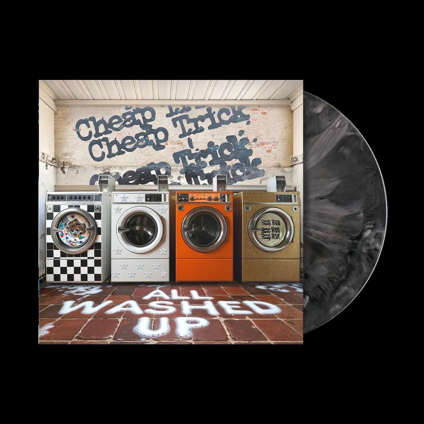 Cheap Trick - All Washed Up (Graphite Marble LP) - Joco Records