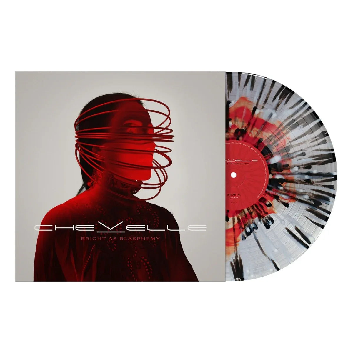 Chevelle - Bright As Blasphemy (Indie Exclusive) (Ruby/Clear/White-Black Splatter Vinyl)