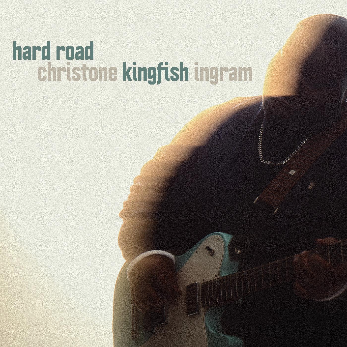 Christone "Kingfish" Ingram - Hard Road (Green And White Splash Vinyl) (LP) - Joco Records