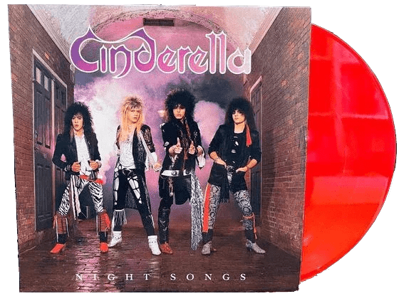 Cinderella - Night Songs (Limited Edition, 180 Gram, Translucent Red Vinyl) (LP) - Joco Records