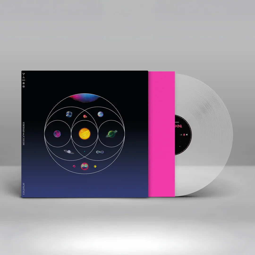Coldplay - Music Of The Spheres (Indie Exclusive) (Clear EcoRecord LP) - Joco Records