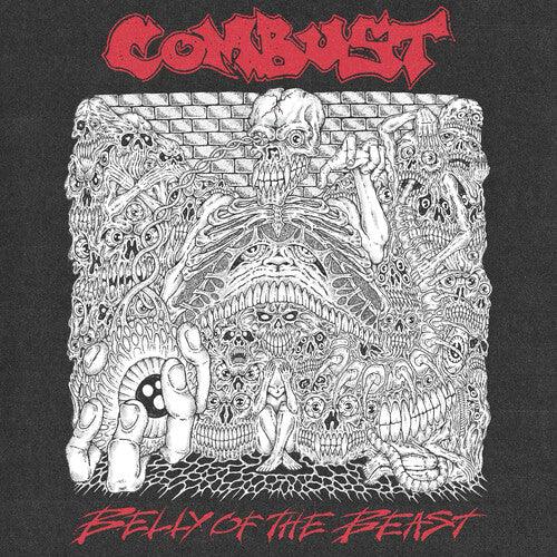 Combust - Belly of the Beast (Indie Exclusive, Cloudy Black Ice Vinyl) (Vinyl) - Joco Records