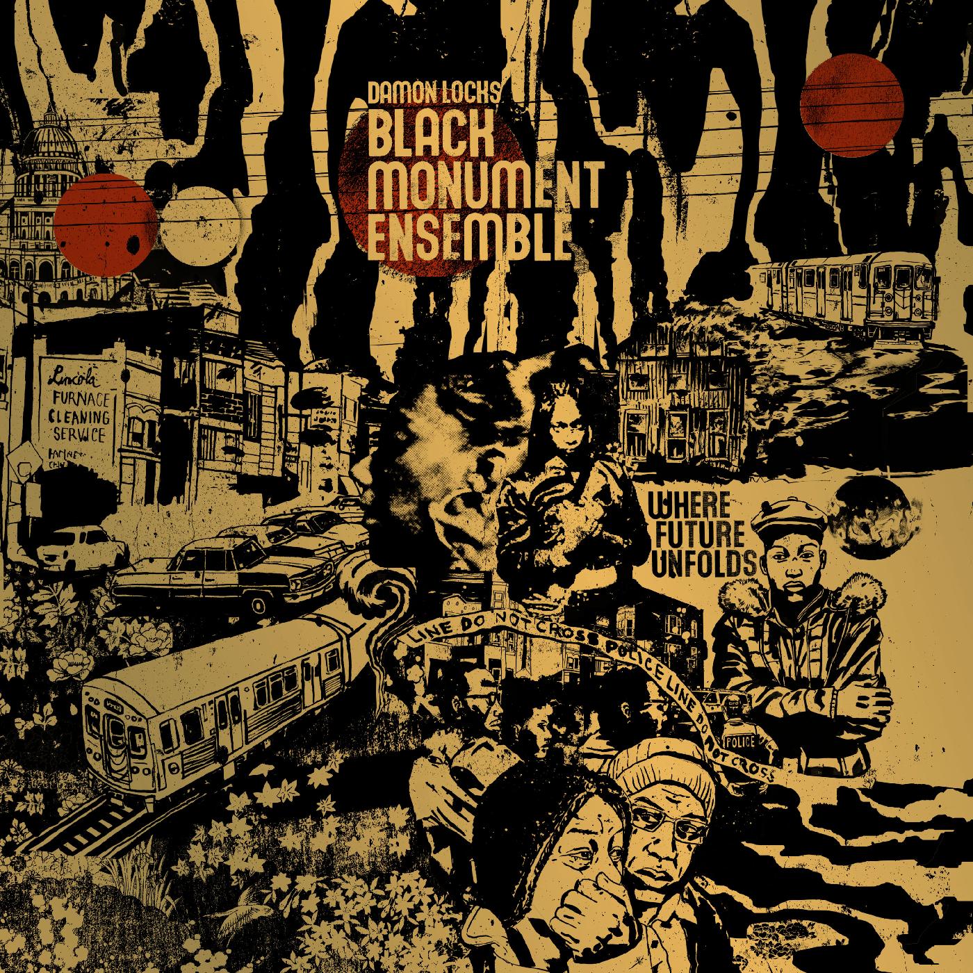 Damon - Black Monument Ensemble Locks - Where Future Unfolds (LP) - Joco Records