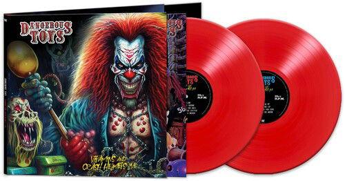 Dangerous Toys - Vitamins & Crash Helmets: Live (Red Vinyl, Remastered) (2 LP) - Joco Records