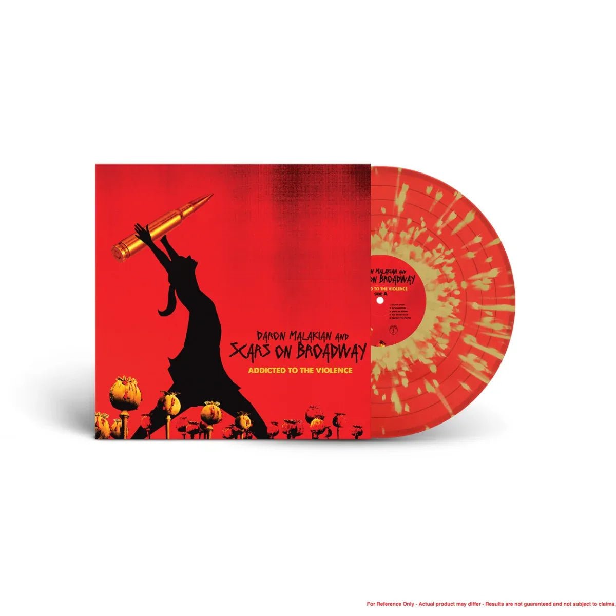 Daron Malakian And Scars On Broadway - Addicted To The Violence (Indie Exclusive) (Ruby Red/Gold Splatter Vinyl) - Joco Records