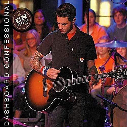 Dashboard Confessional - MTV Unplugged 2.0 (Indie Exclusive, Cloudy Red & Peach Vinyl) (LP) - Joco Records