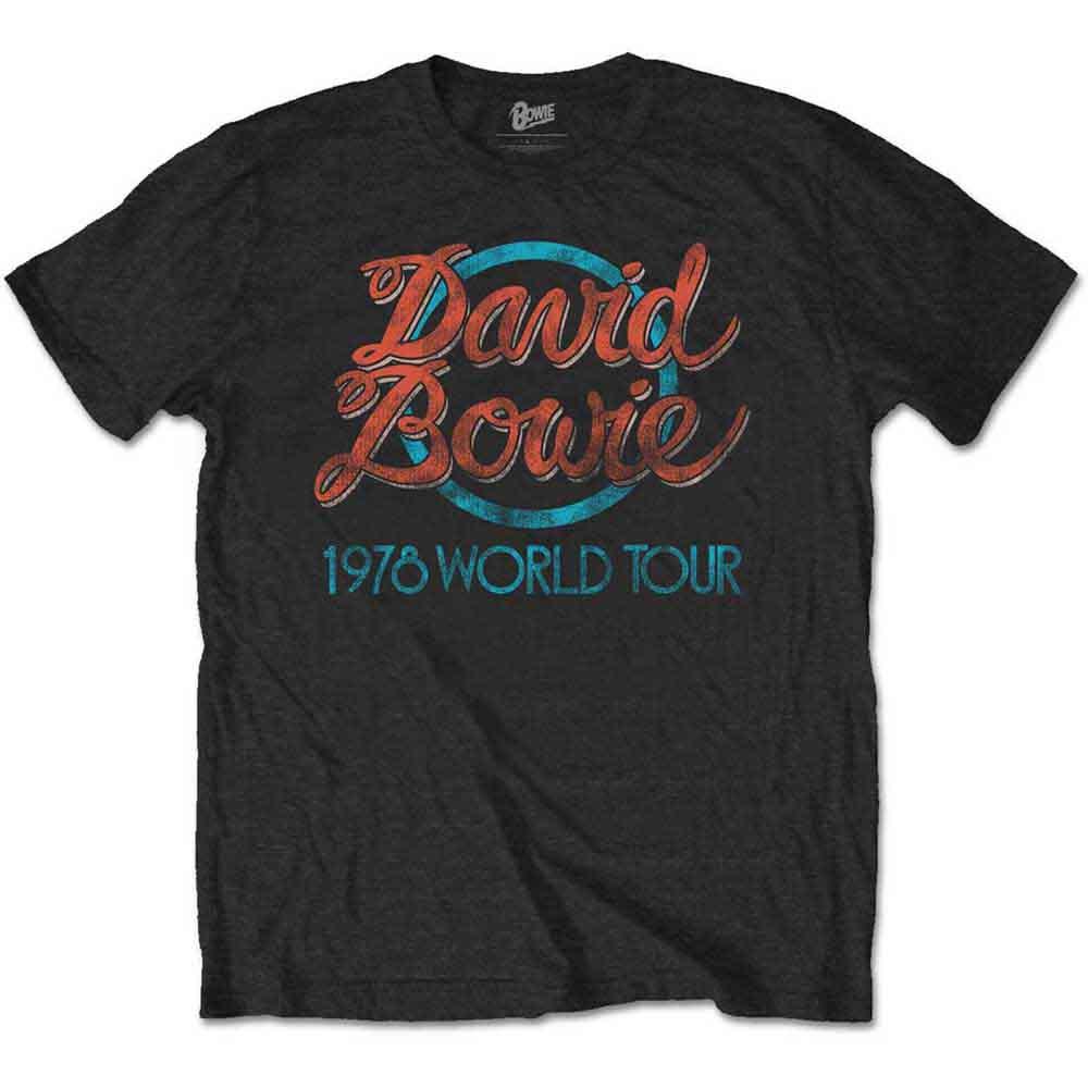 David Bowie - 1978 World Tour (T-Shirt) - Joco Records