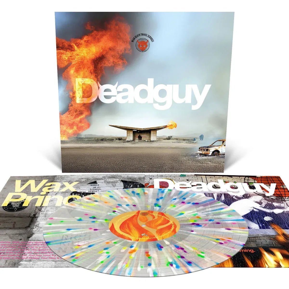 Deadguy - Near-Death Travel Services (Indie Exclusive, Milky Clear Splatter Vinyl) (LP) - Joco Records