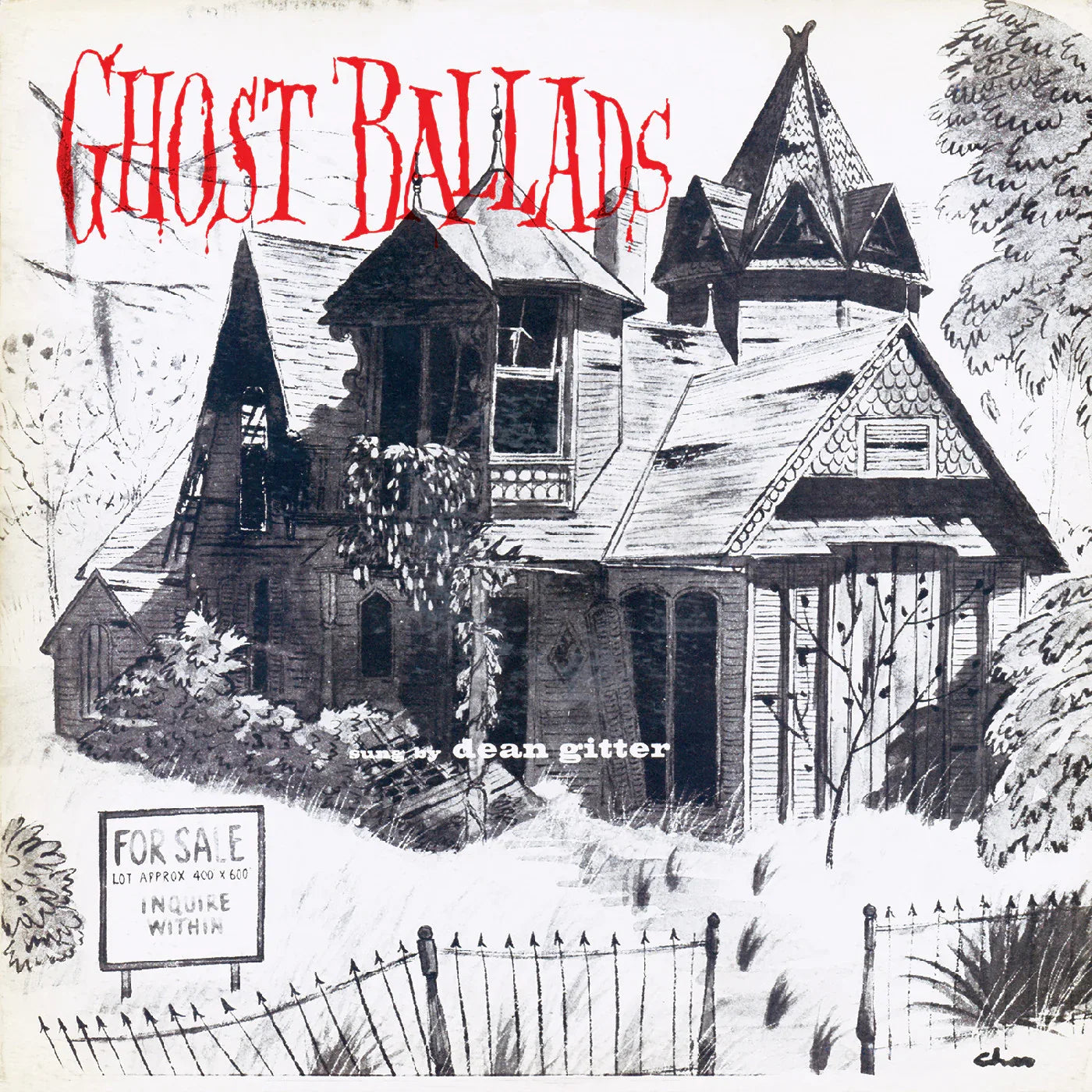 Dean Gitter - Ghost Ballads (Clear W/ Orange Pumpkin Swirl Vinyl)