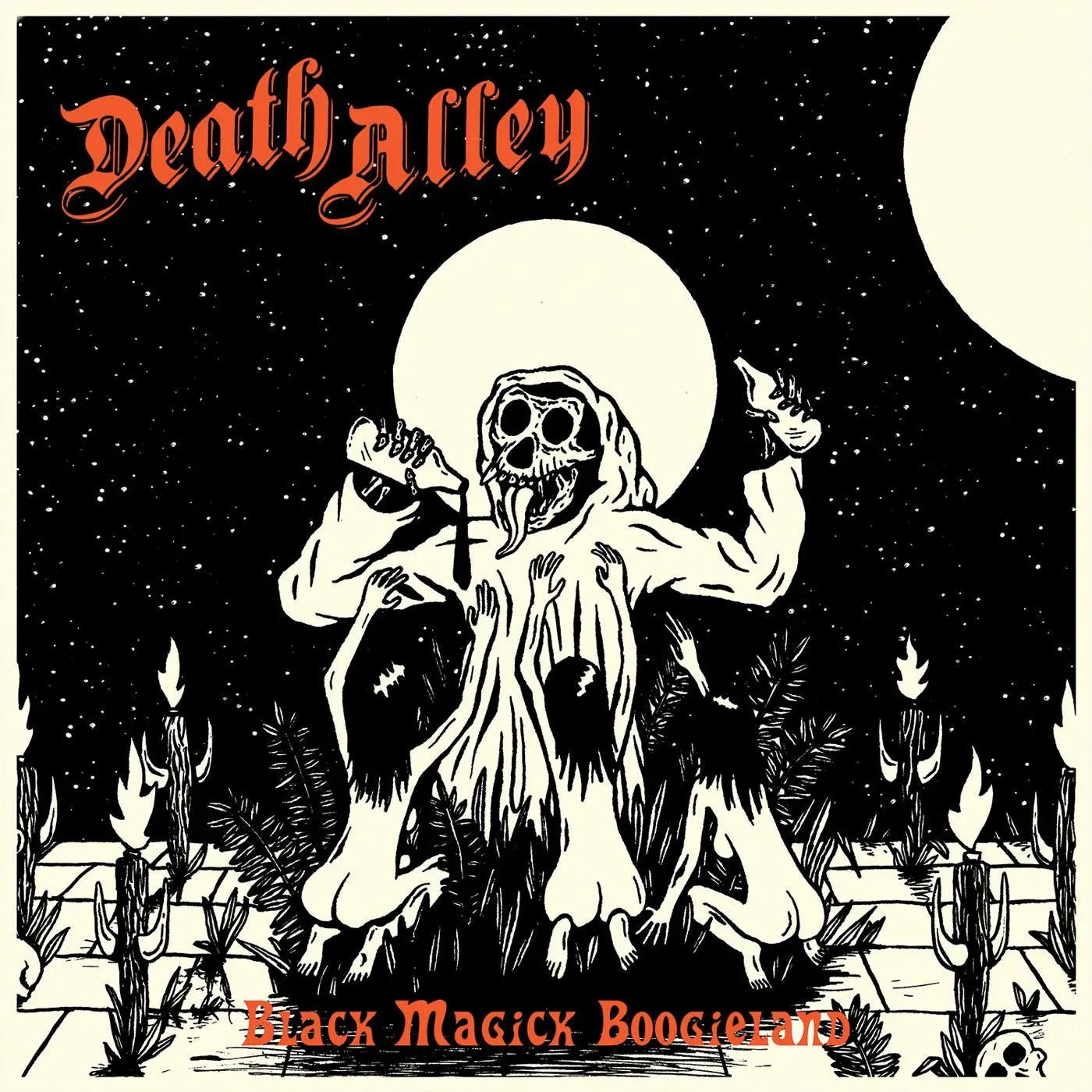 Death Alley - Black Magick Boogieland (Cloudy Clear Vinyl) (LP) - Joco Records