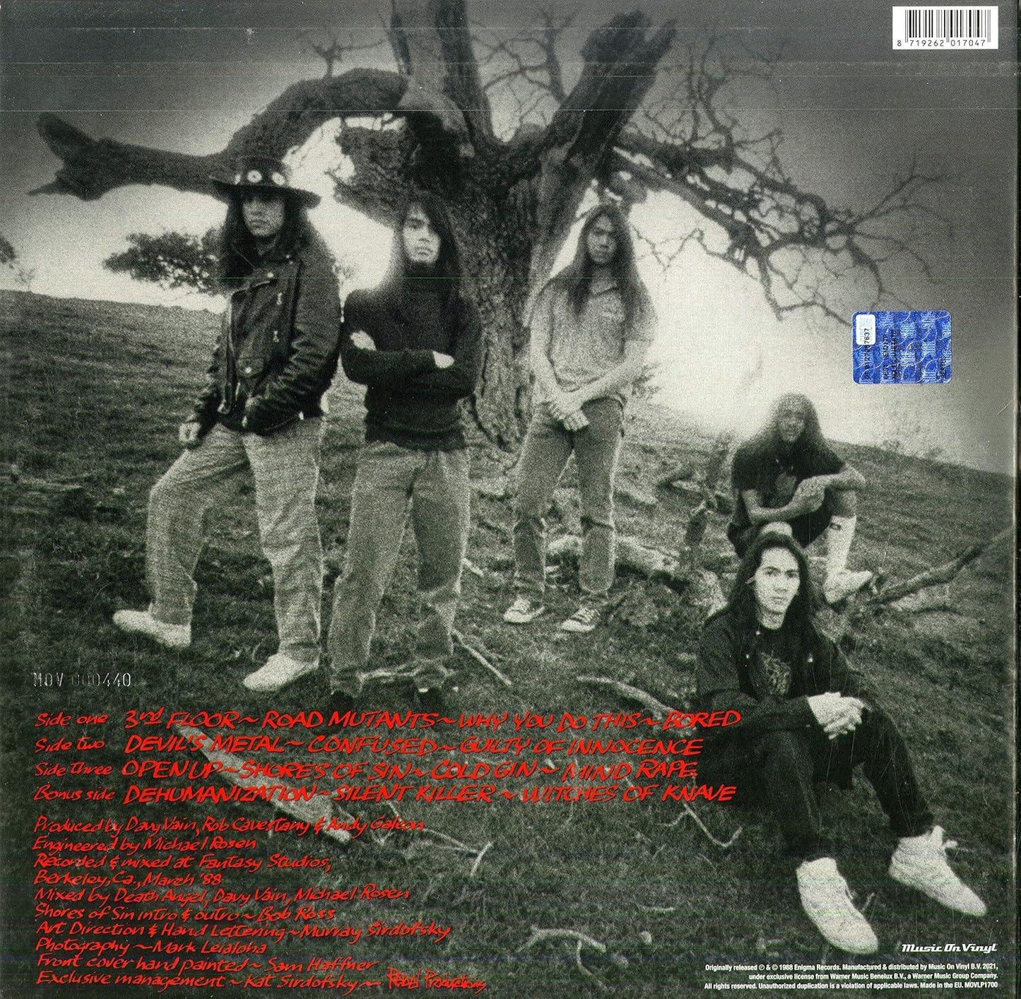 Death Angel - Frolic Through The Park (Limited Expanded Edition, Silver Vinyl) (2 LP) - Joco Records