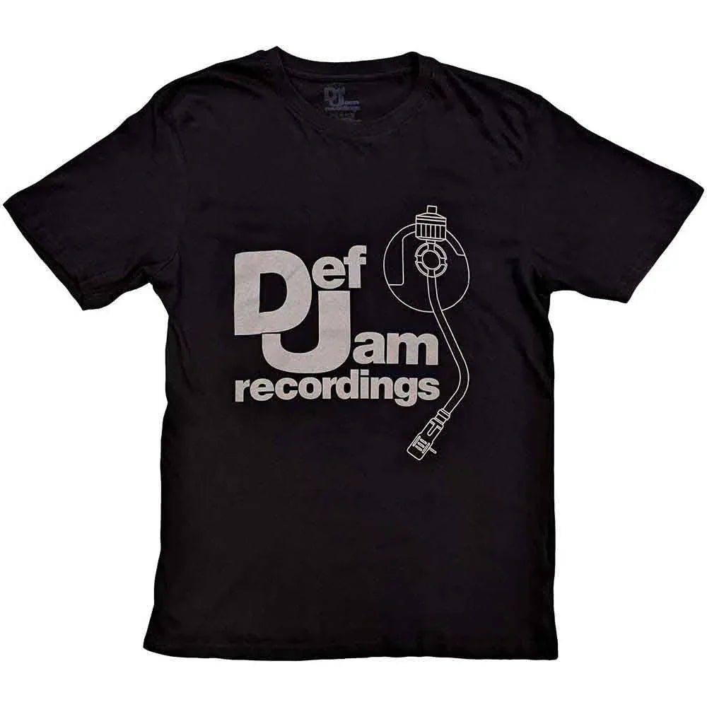 Def Jam Recordings - Logo & Stylus Tee (T-Shirt) - Joco Records