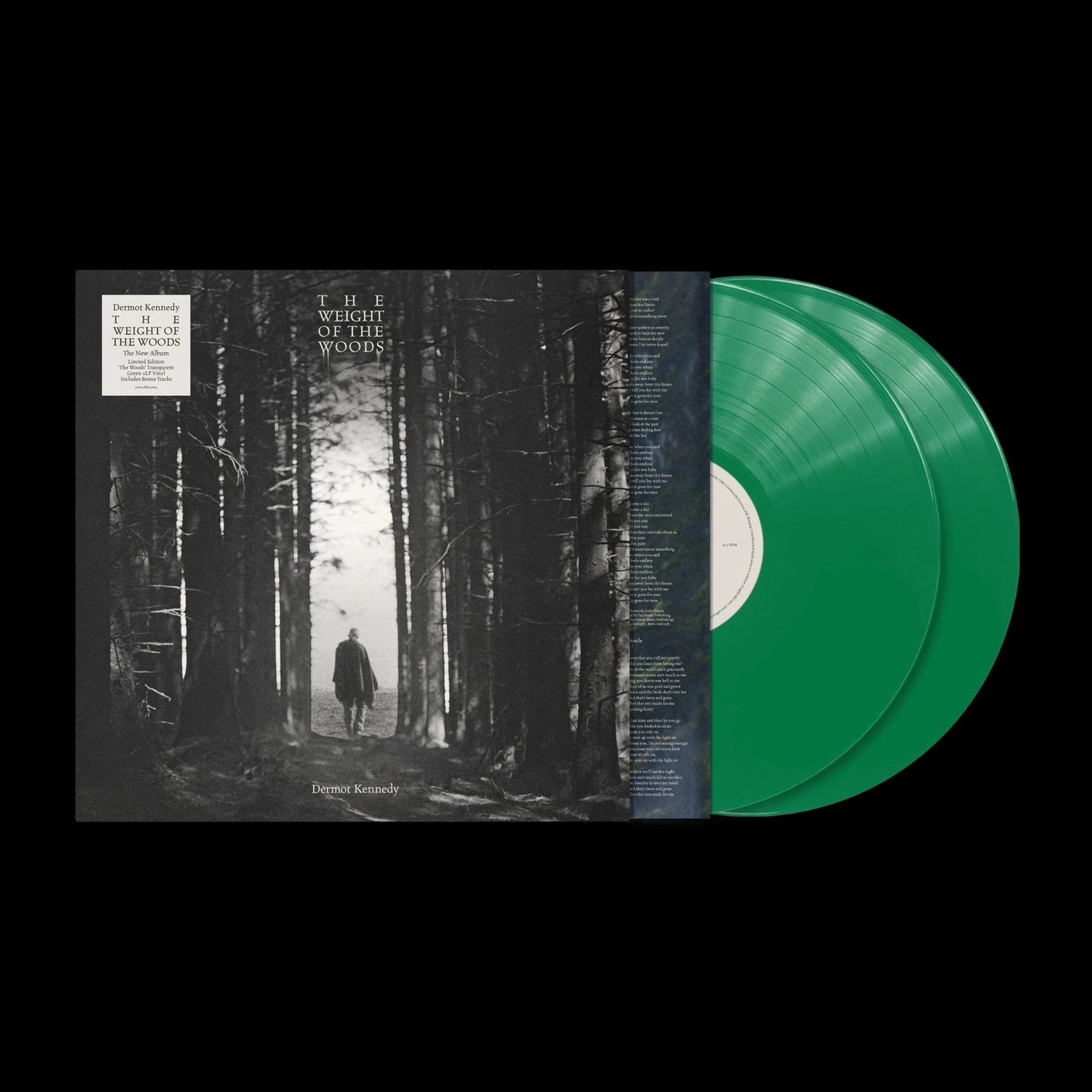 Dermot Kennedy - The Weight Of The Woods (Indie Exclusive, Alt Cover, Green Vinyl) (LP) - Joco Records