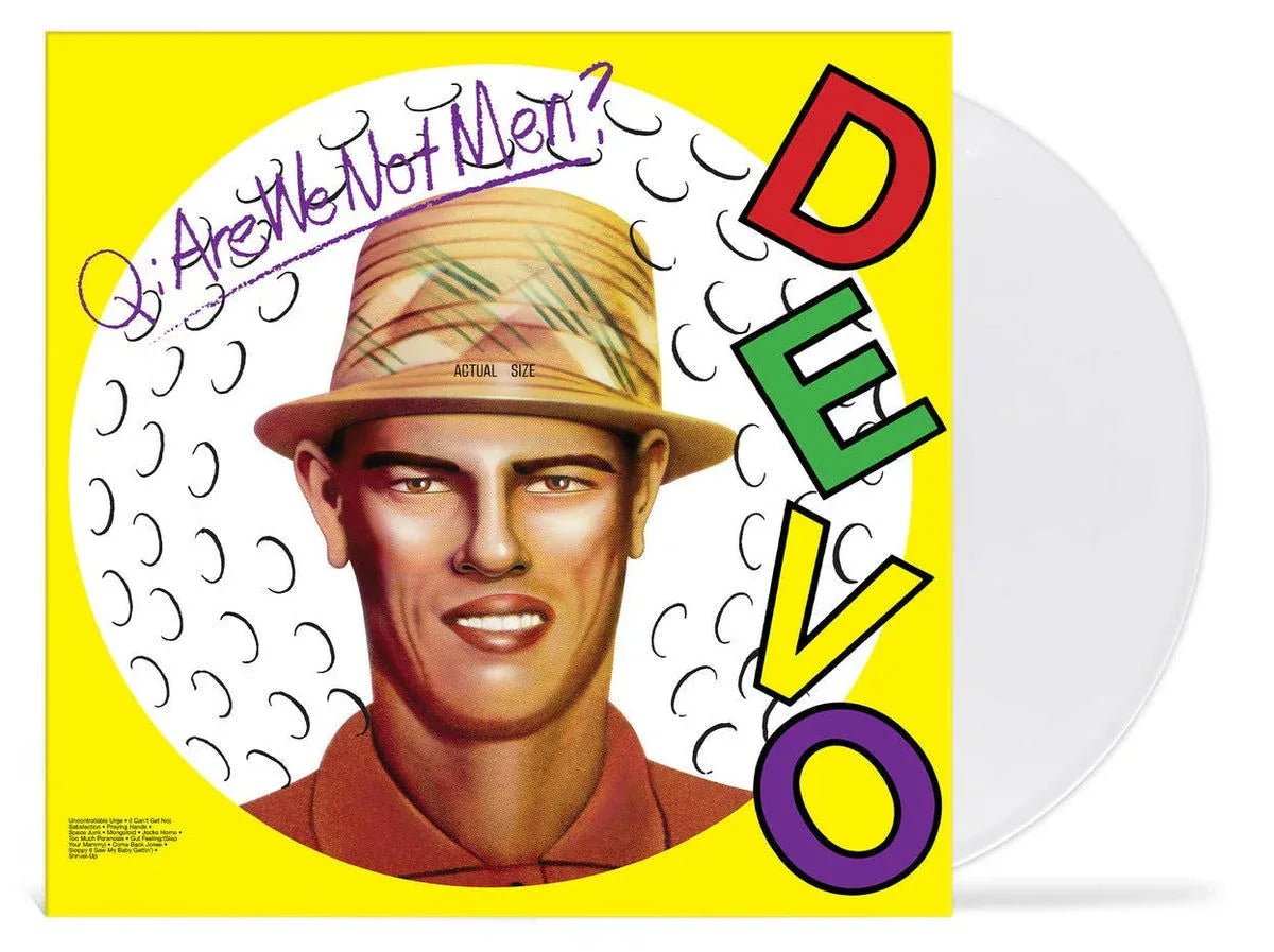 Devo - Q. Are We Not Men? A: We Are Devo! (Rocktober Exclusive, White Vinyl) (LP) - Joco Records