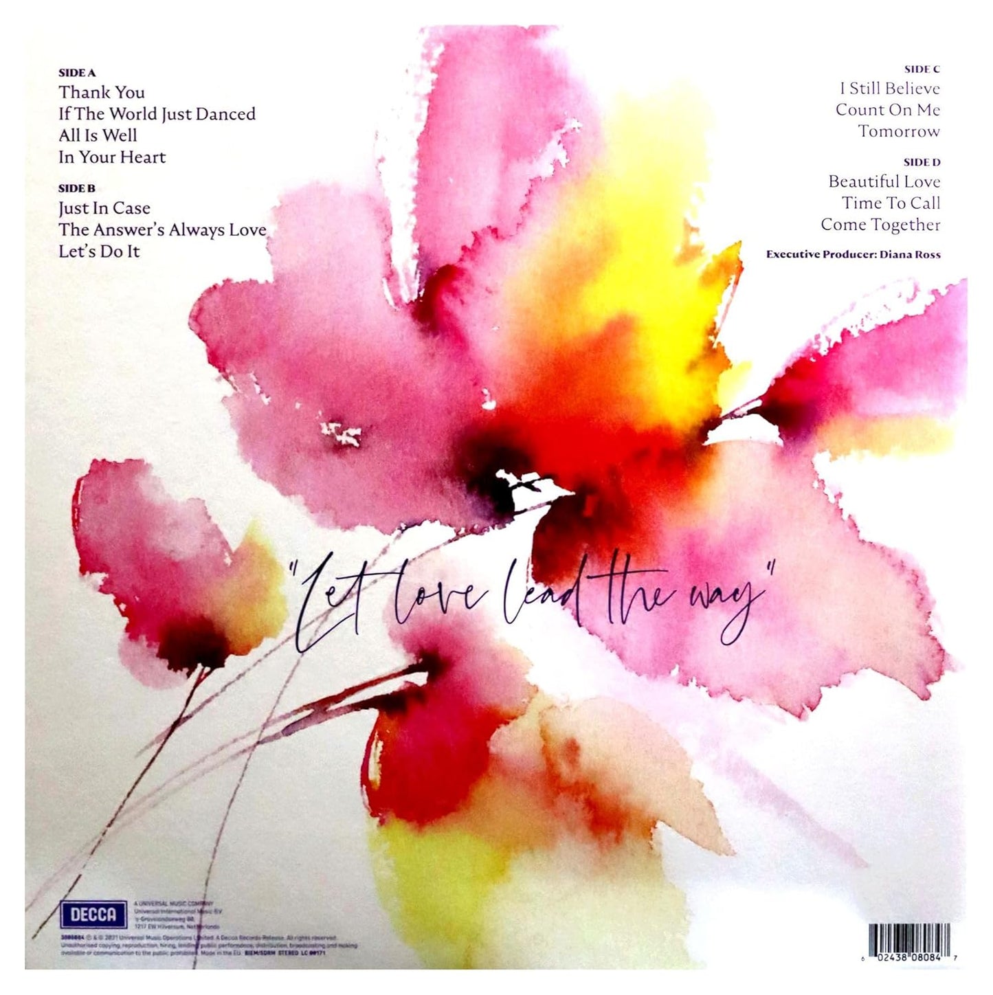 Diana Ross - Thank You (Limited Edition, Marbled Rosa Vinyl) (2 Lp) - Joco Records