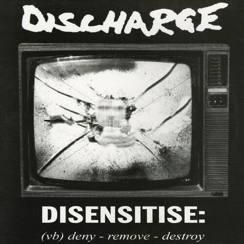 Discharge - Disensitise (Bonus Tracks) (Limited Edition, White Vinyl) (Vinyl) - Joco Records