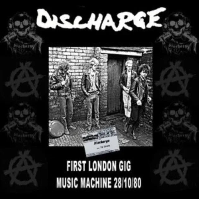 Discharge - First London Gig: Live At The Music Machine 1980 (Limited Edition, Clear Vinyl) (Import) - Joco Records