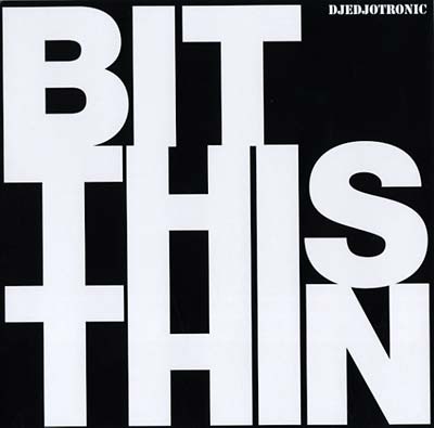 Djedjotronic - Bit This Thin (12 - Inch Vinyl EP) - Joco Records