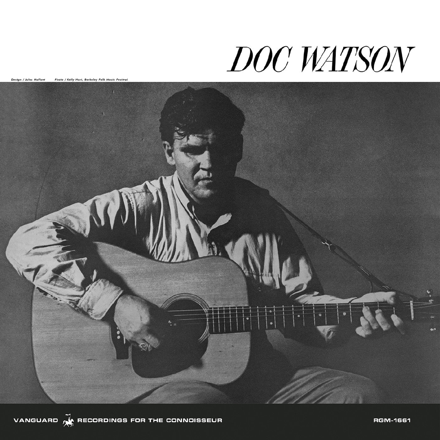 Doc Watson - Doc Watson (Deep River Blue Vinyl) (LP) - Joco Records