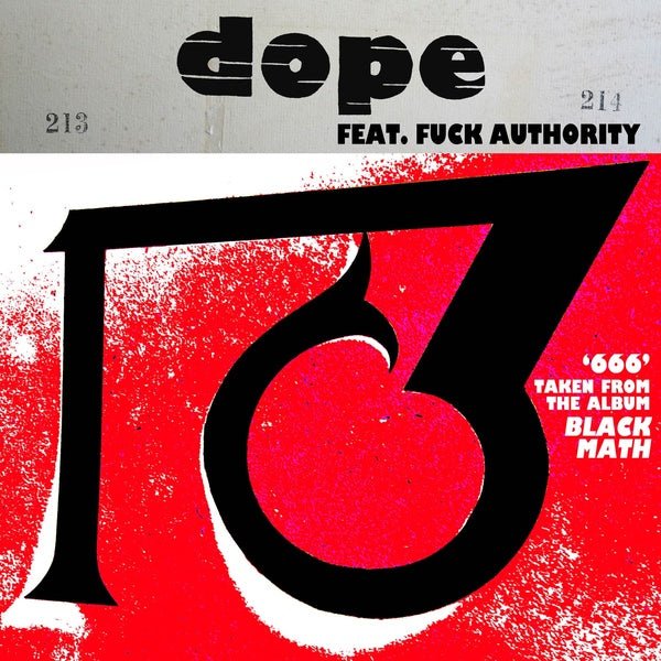Dope Feat. Fuck Authority - 666 / 1381 (10 - Inch Vinyl) - Joco Records