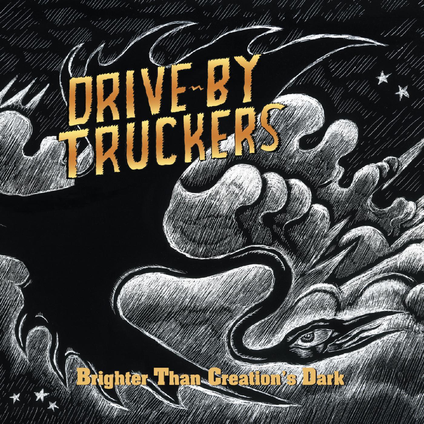 Drive-By Truckers - Brighter Than Creation'S Dark (Cyrstal Amber Vinyl) - Joco Records
