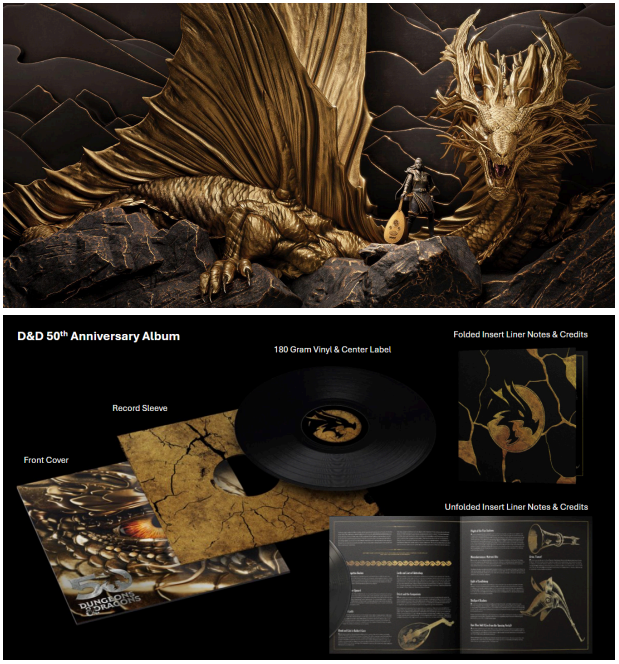 Dungeons & Dragons - Bardic Inspiration: A Musical Journey Through The Forgotten Realms (LP)