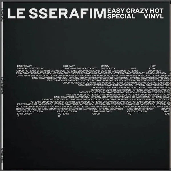 Le Sserafim - Easy-Crazy-Hot' Special Vinyl (Indie Exclusive, Carbon Black) (LP)