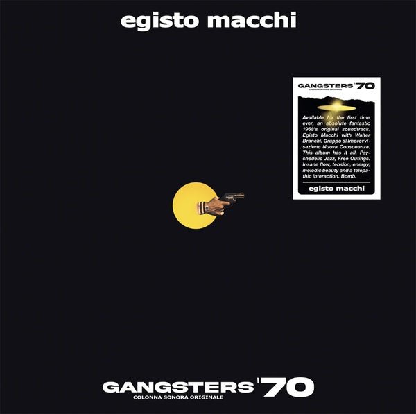 Egisto Macchi - Gangsters '70 (LP) - Joco Records