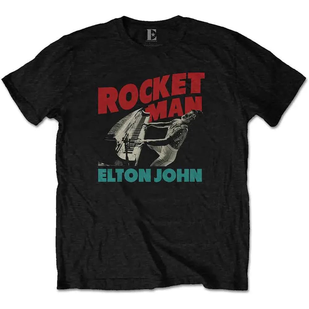 Elton John - Rocketman Piano (T-Shirt) - Joco Records