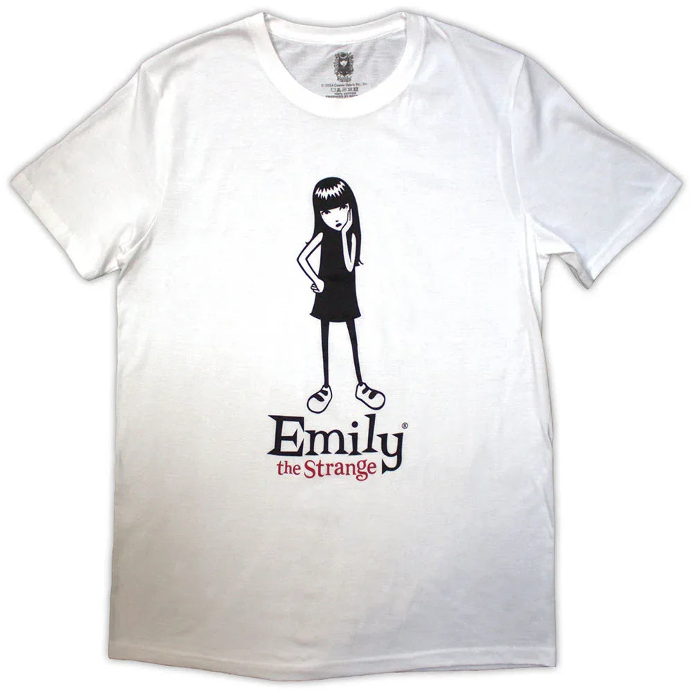 Emily The Strange - Emily Poses White