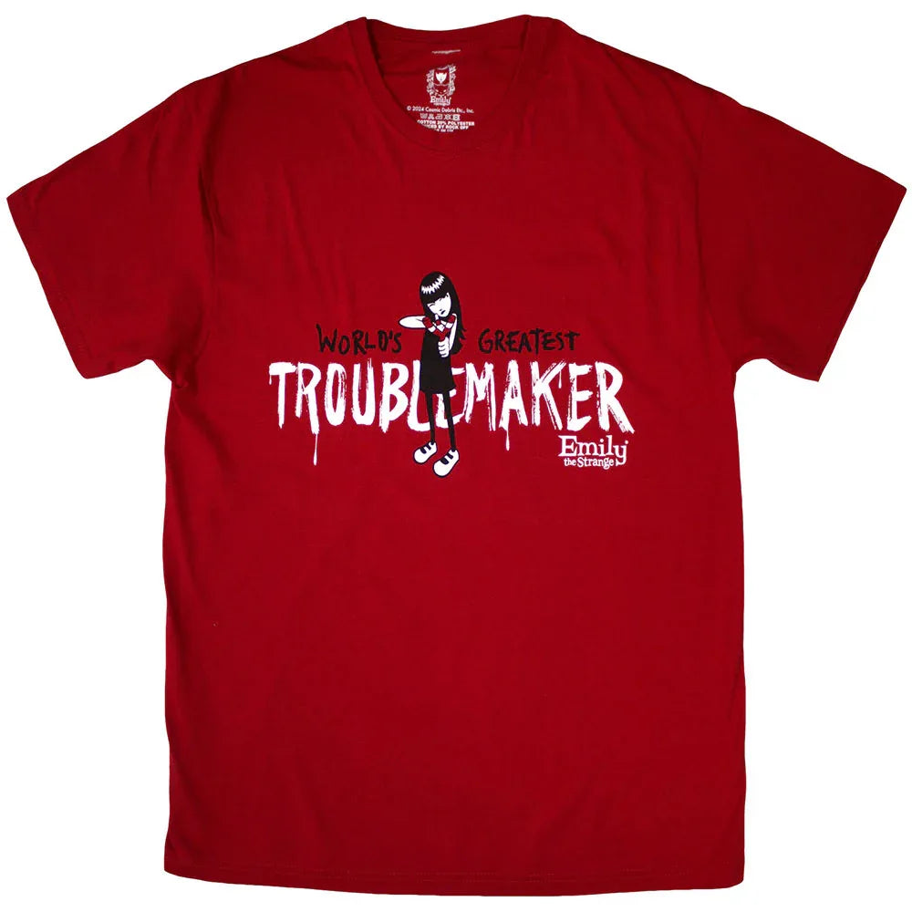Emily The Strange - Troublemaker Red