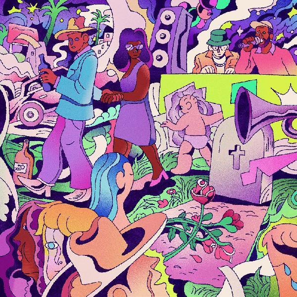 Fat Tony & Taydex - I Will Make A Baby In This Damn Economy (Dj Screw Purple Vinyl) (LP) - Joco Records