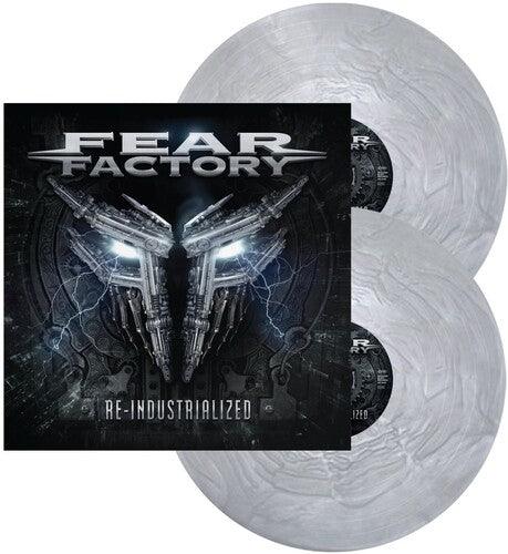 Fear Factory - Re-Industrialized (Silver Marble Vinyl) (2 LP) - Joco Records