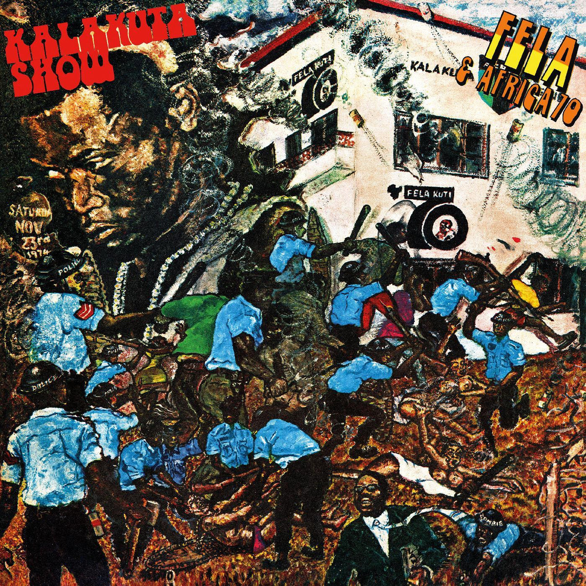Fela Kuti - Kalakuta Show (Opaque Blue Vinyl) (LP) - Joco Records