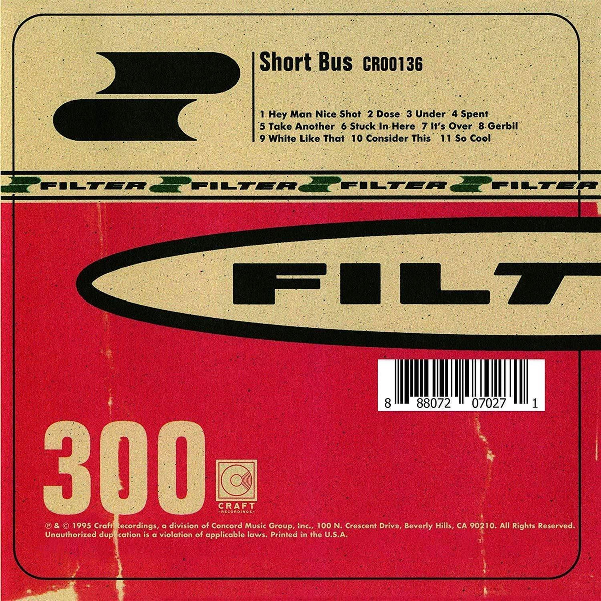 Filter - Short Bus (LP) - Joco Records