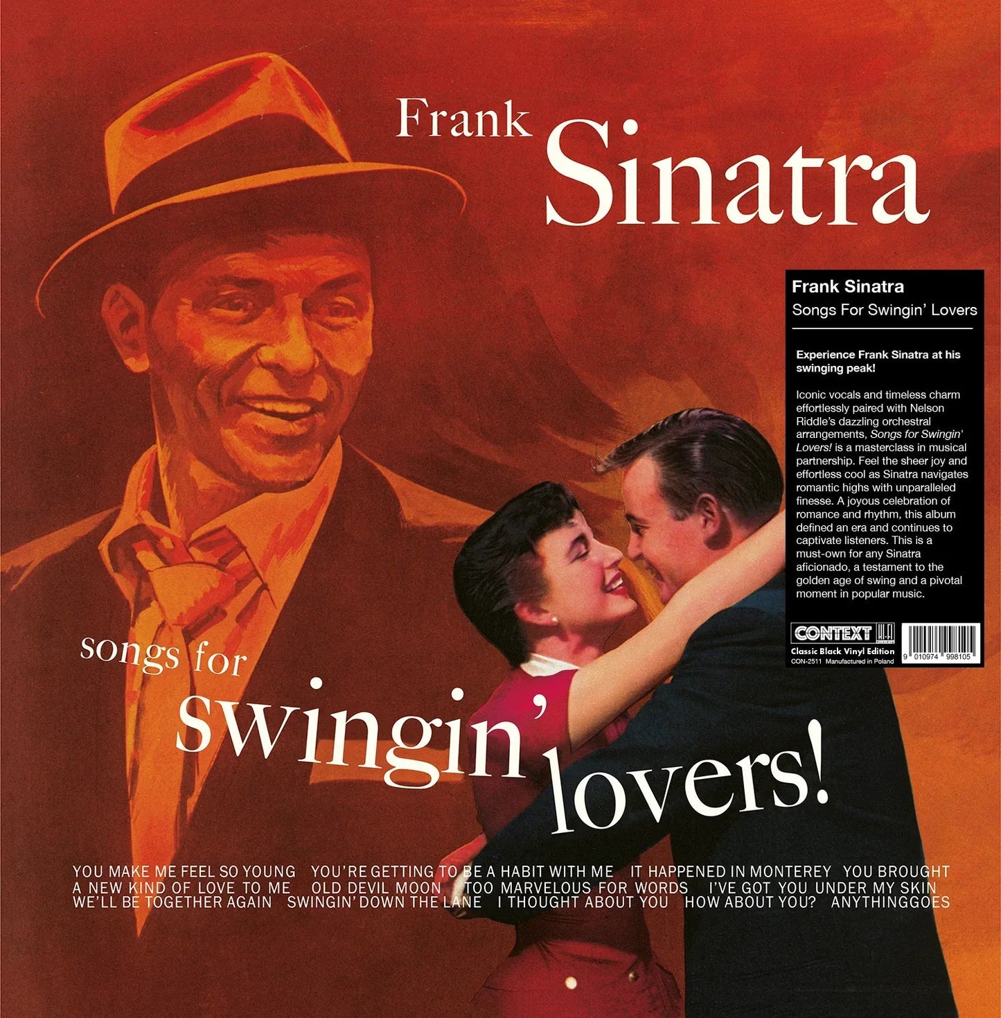 Frank Sinatra - Songs For Swingin' Lovers (LP) - Joco Records
