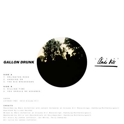 Gallon Drunk - Live At Clouds Hill (10 - Inch Vinyl) - Joco Records